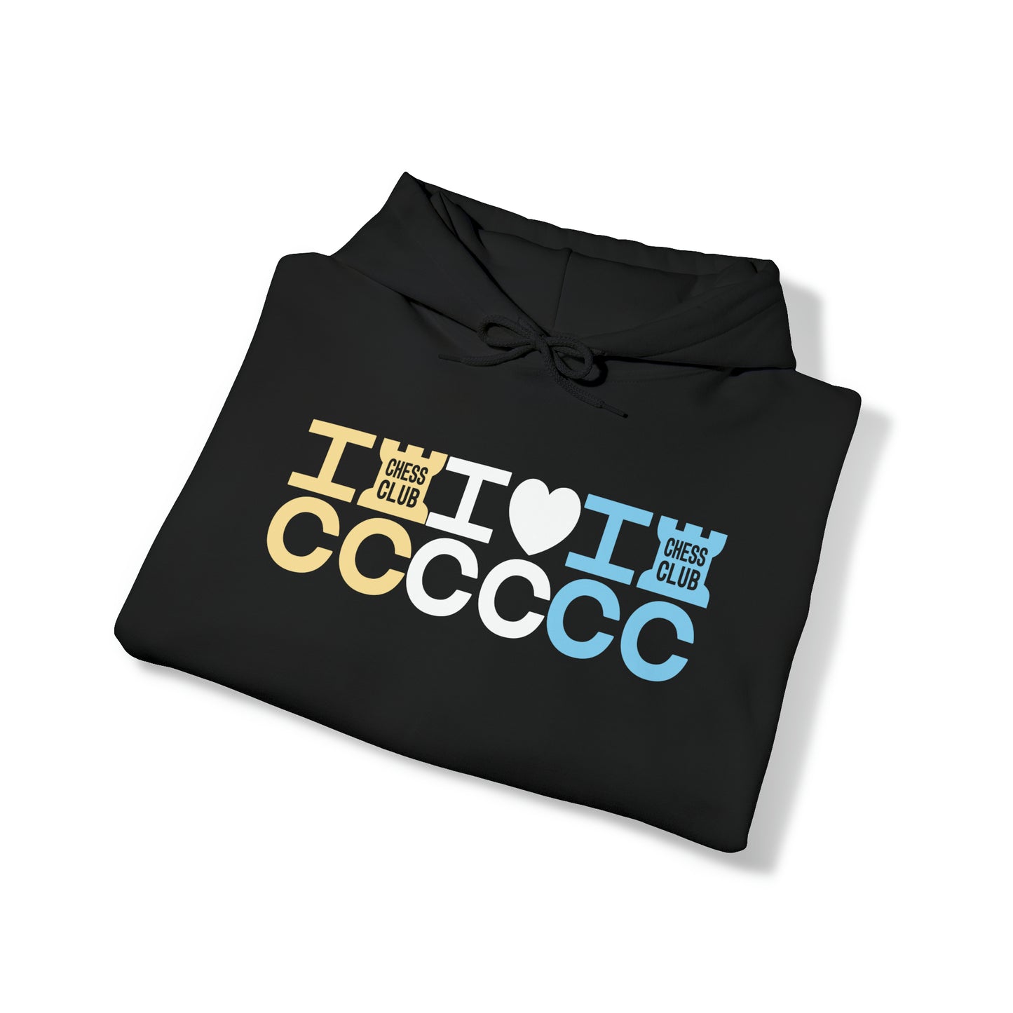 I Heart ICC Grid Heavy Blend™ Hooded Sweatshirt
