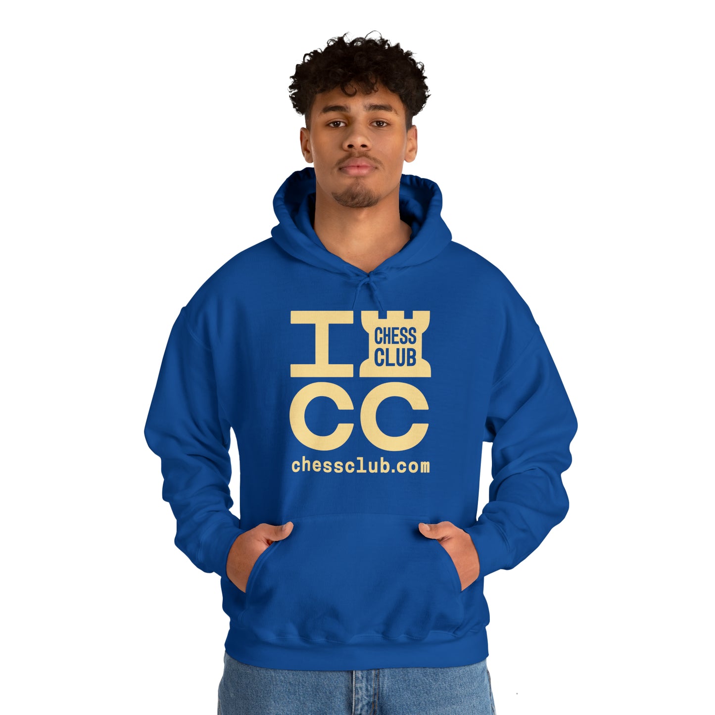ICC Heavy Blend™ Hooded Sweatshirt - Yellow logo