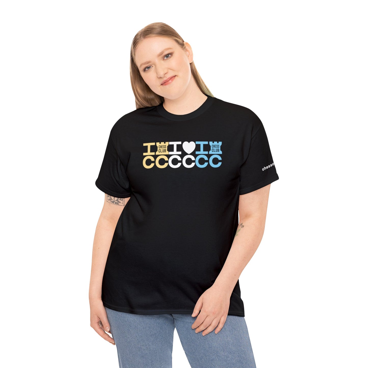 I Heart ICC Grid - Heavy Cotton Tee