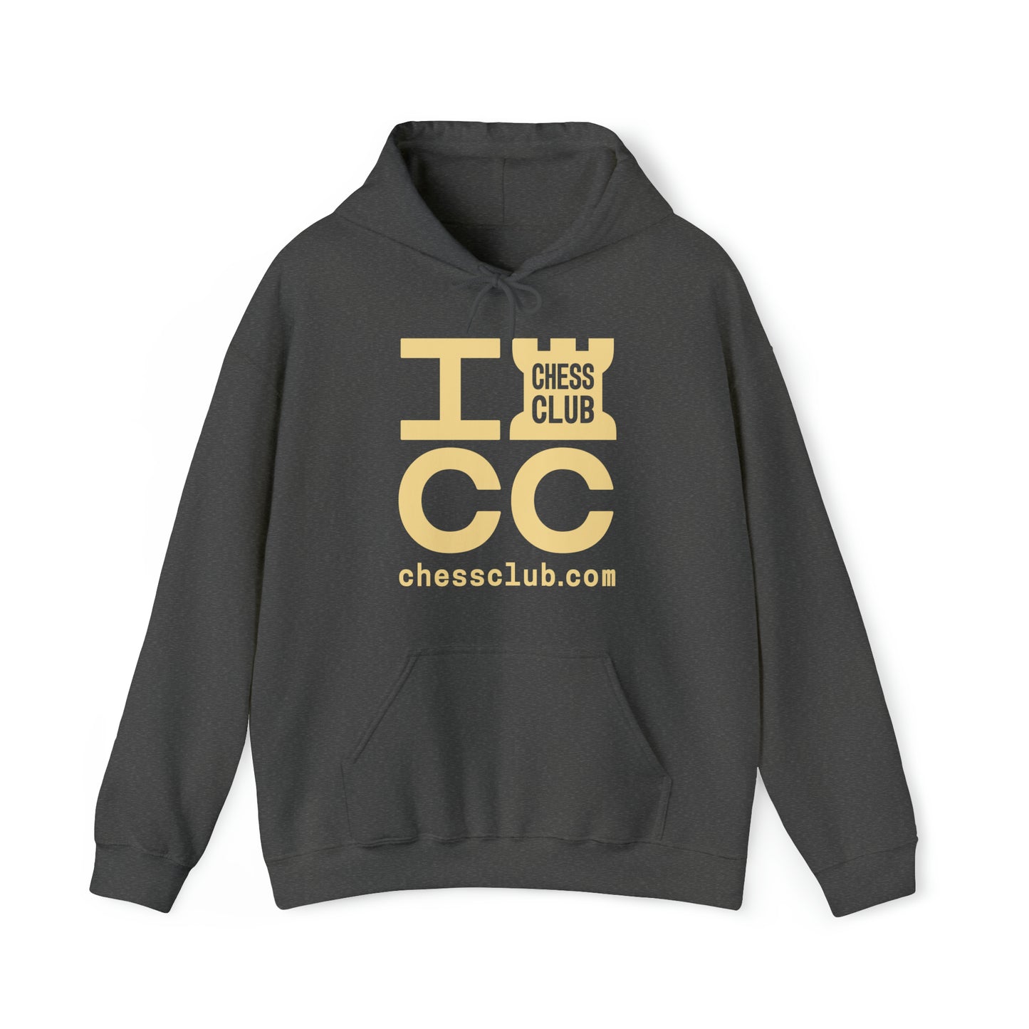 ICC Heavy Blend™ Hooded Sweatshirt - Yellow logo
