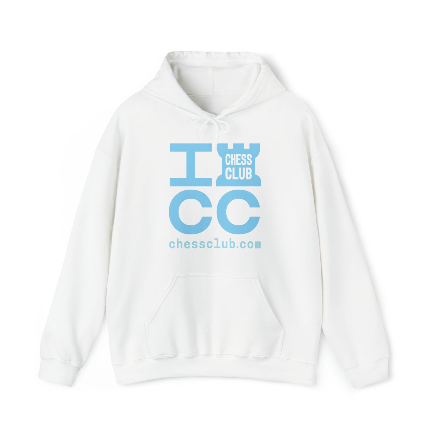 ICC Heavy Blend™ Hooded Sweatshirt - Blue logo