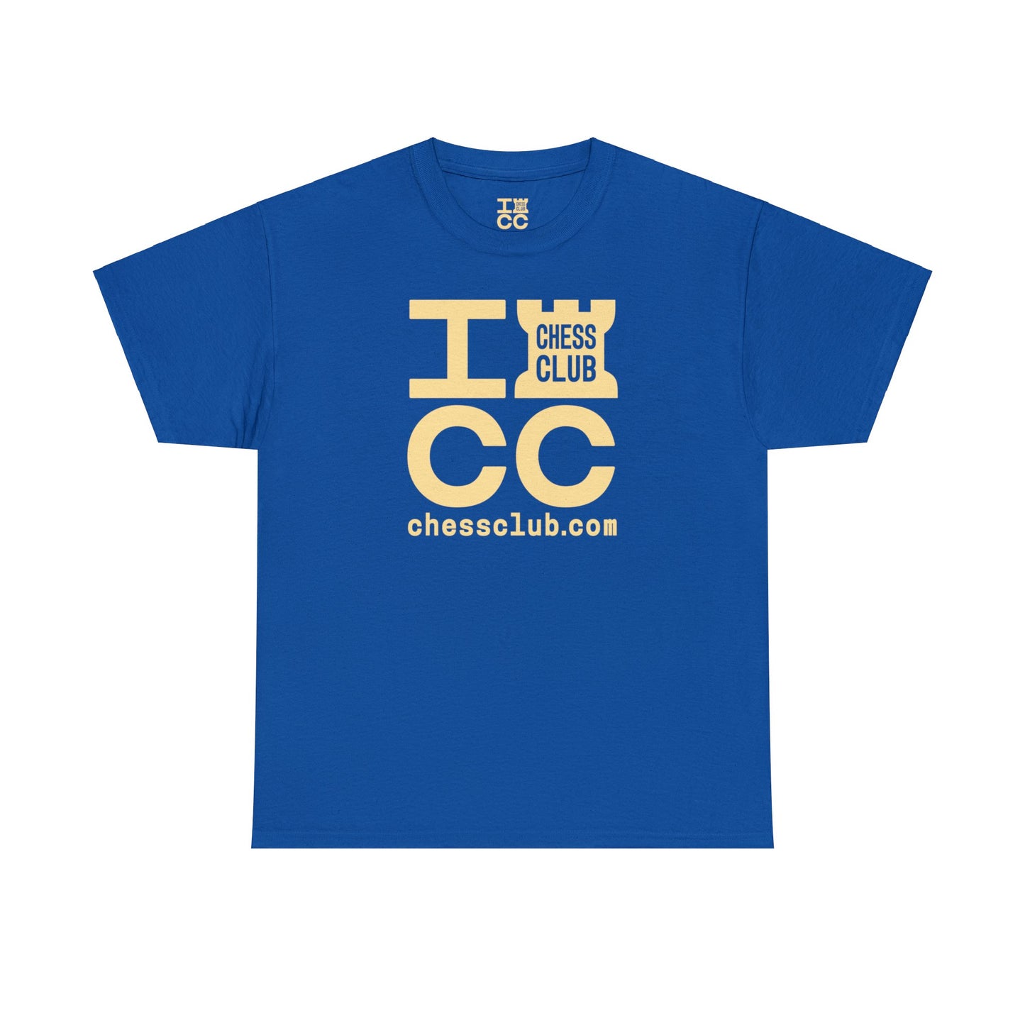ICC Heavy Cotton Tee - Yellow logo
