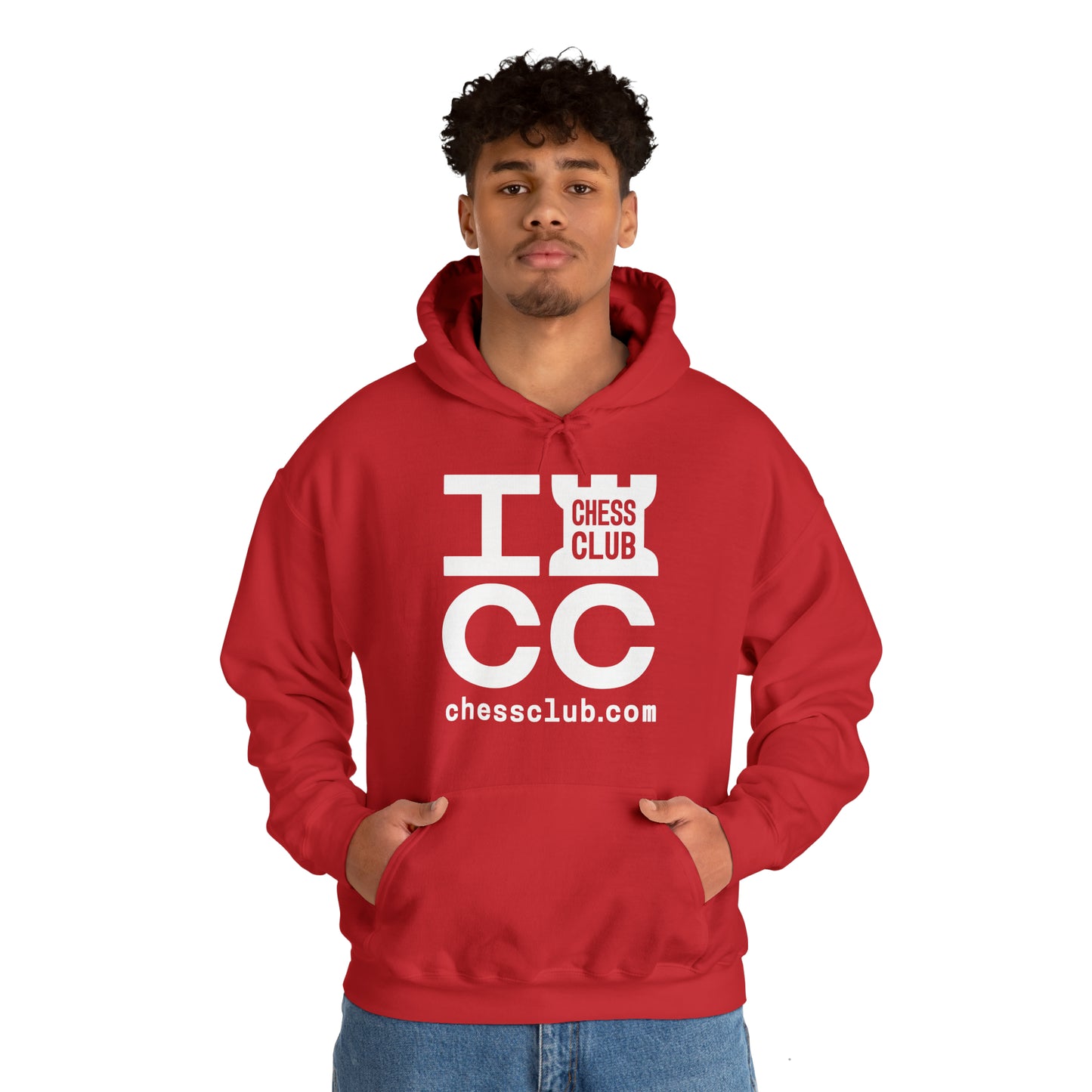 ICC Heavy Blend™ Hooded Sweatshirt - B/W logo