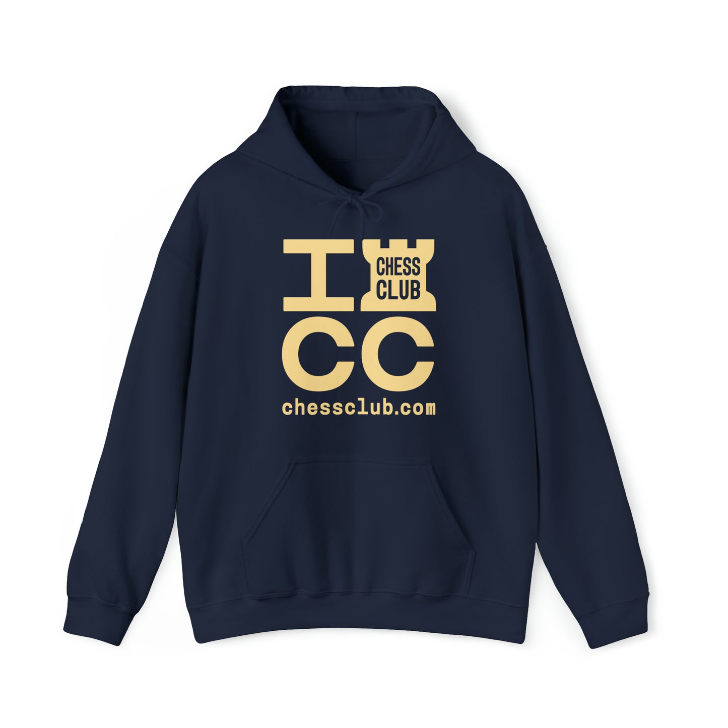 ICC Heavy Blend™ Hooded Sweatshirt - Yellow logo