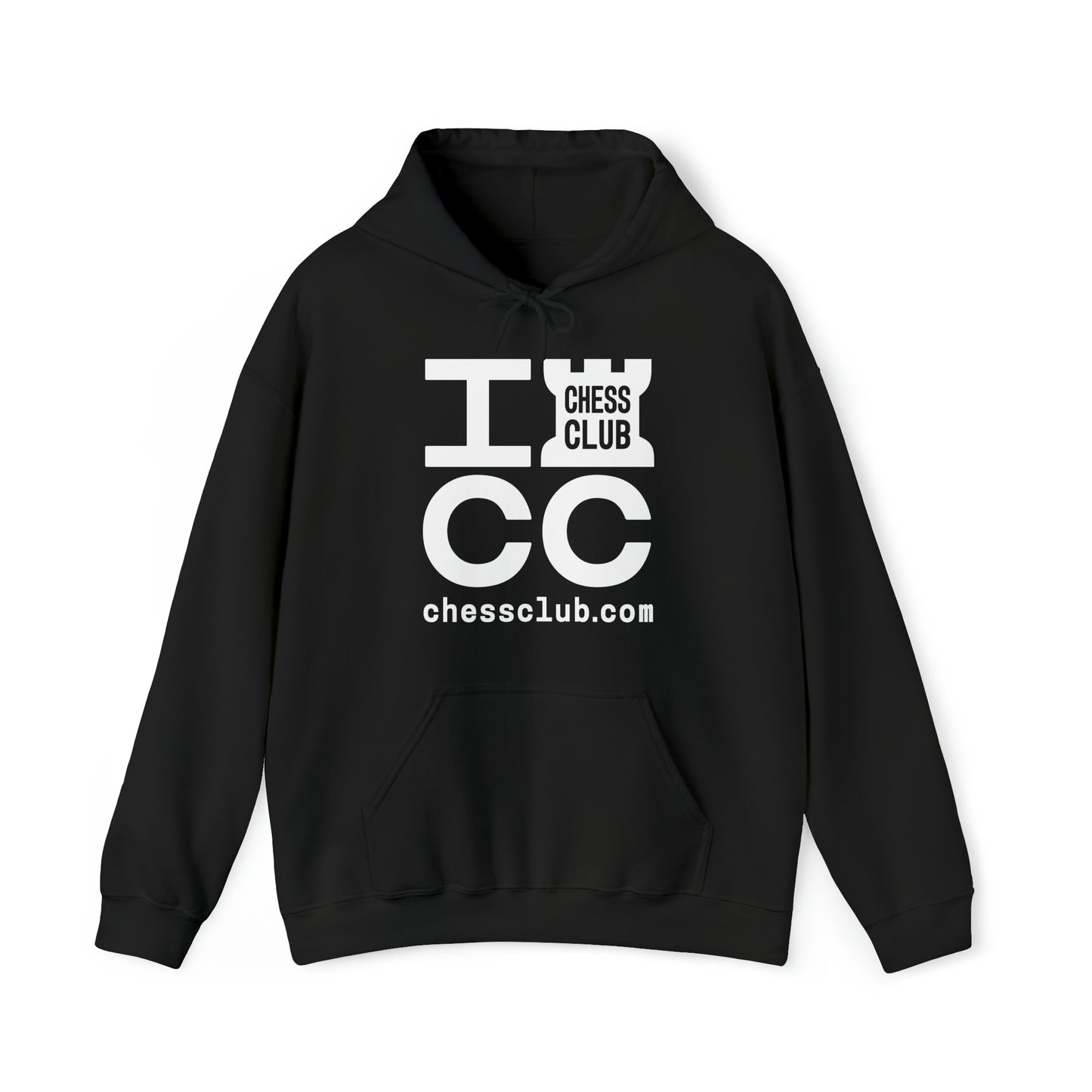ICC Heavy Blend™ Hooded Sweatshirt - B/W logo