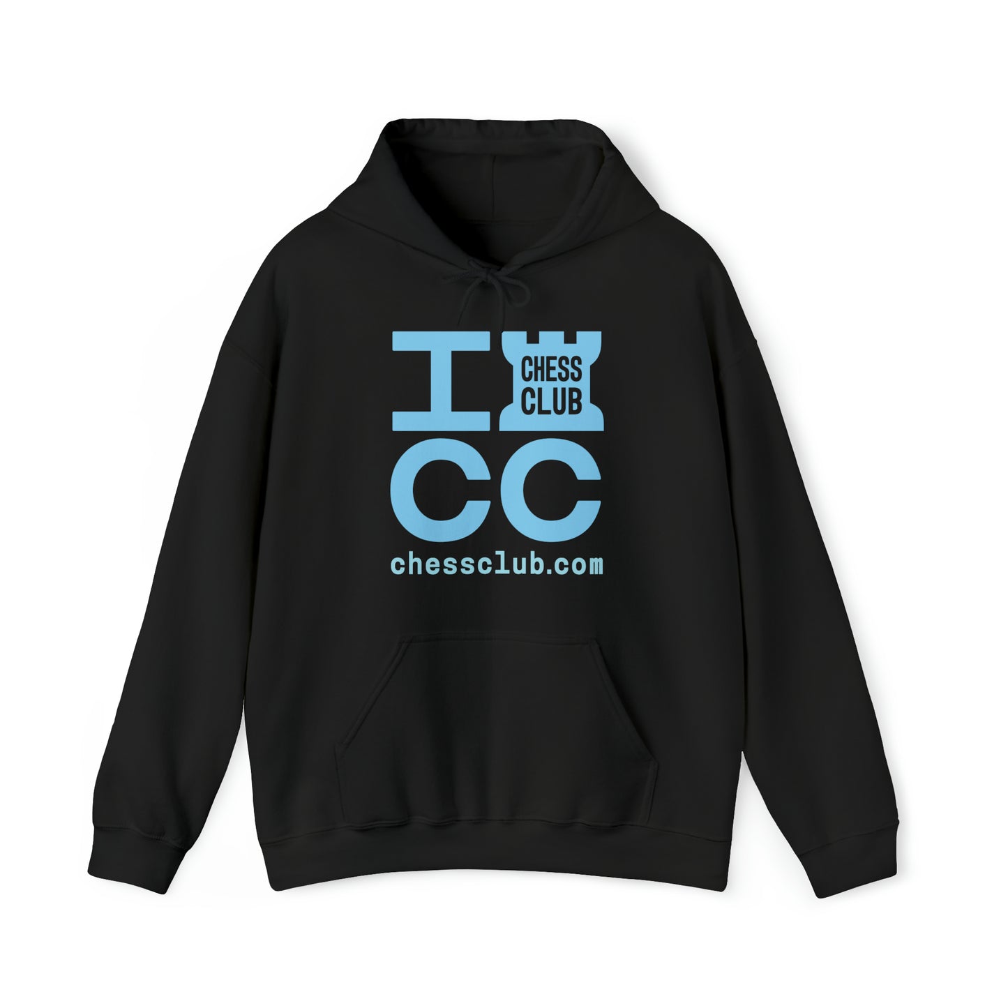 ICC Heavy Blend™ Hooded Sweatshirt - Blue logo