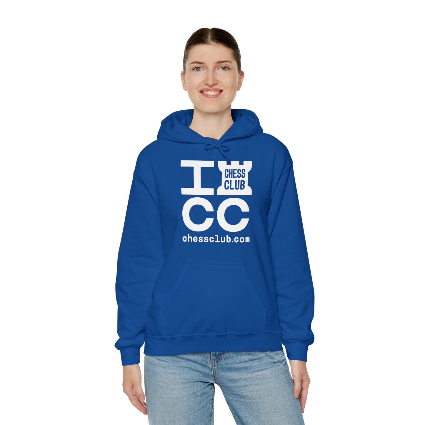 ICC Heavy Blend™ Hooded Sweatshirt - B/W logo