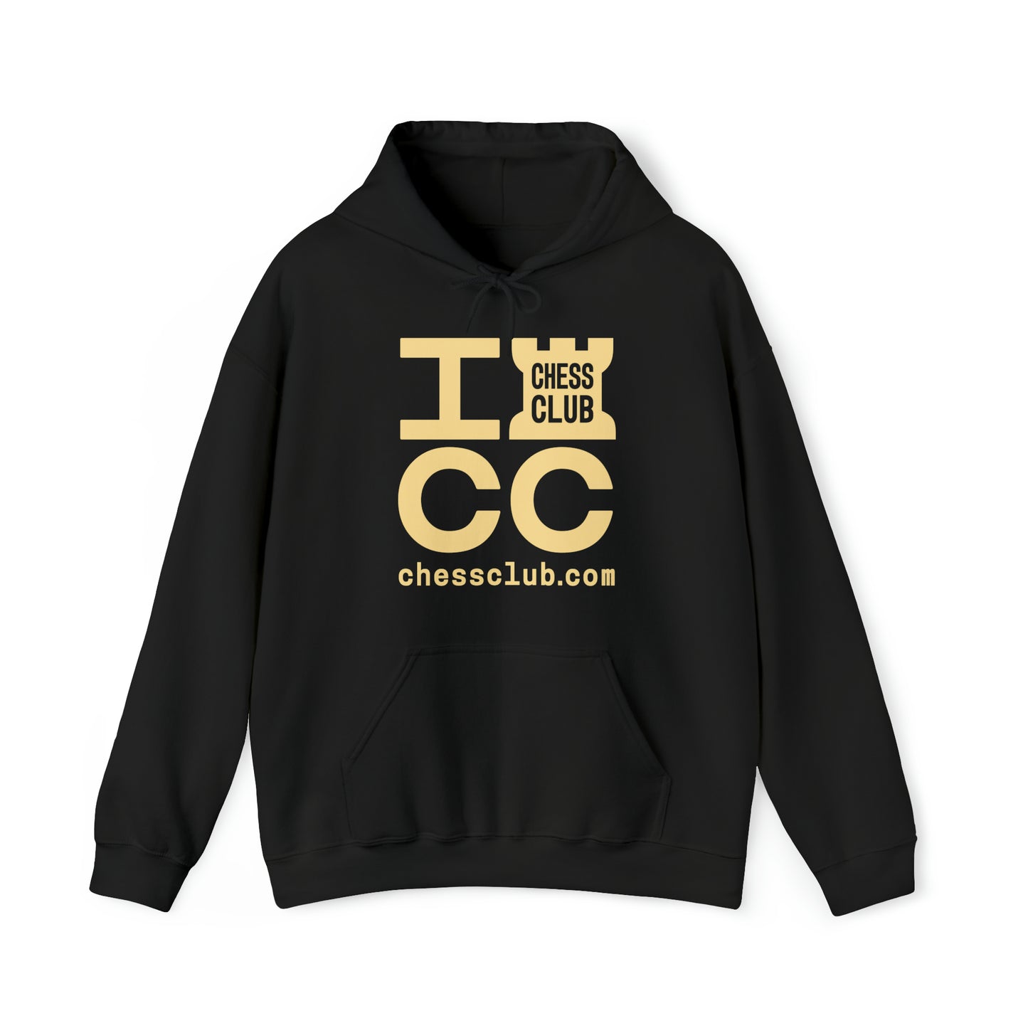 ICC Heavy Blend™ Hooded Sweatshirt - Yellow logo