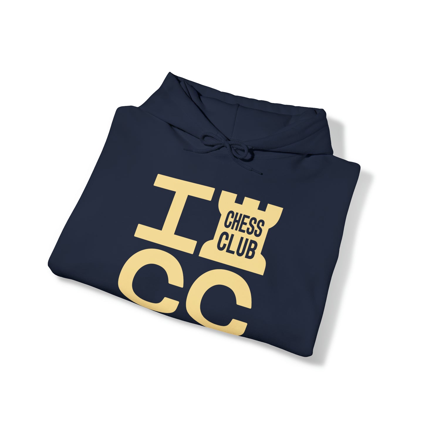 ICC Heavy Blend™ Hooded Sweatshirt - Yellow logo