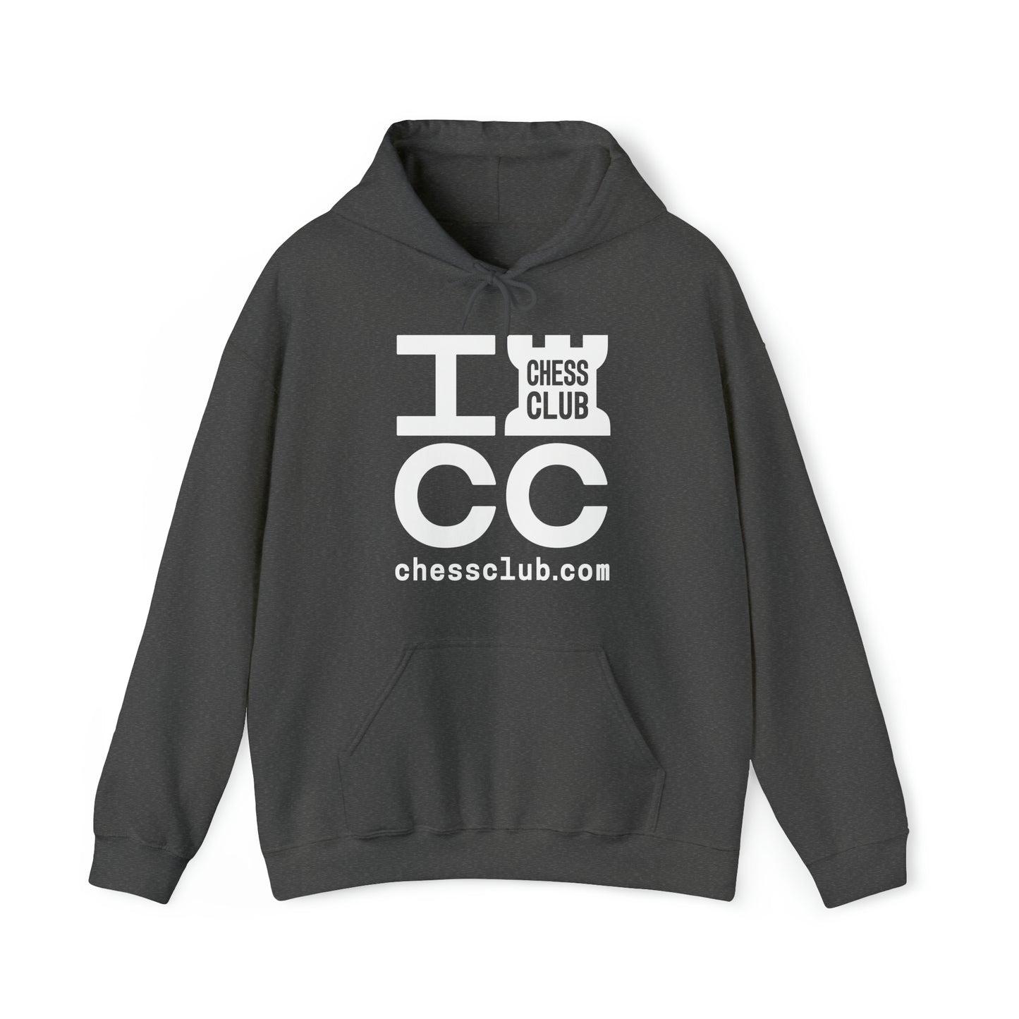 ICC Heavy Blend™ Hooded Sweatshirt - B/W logo