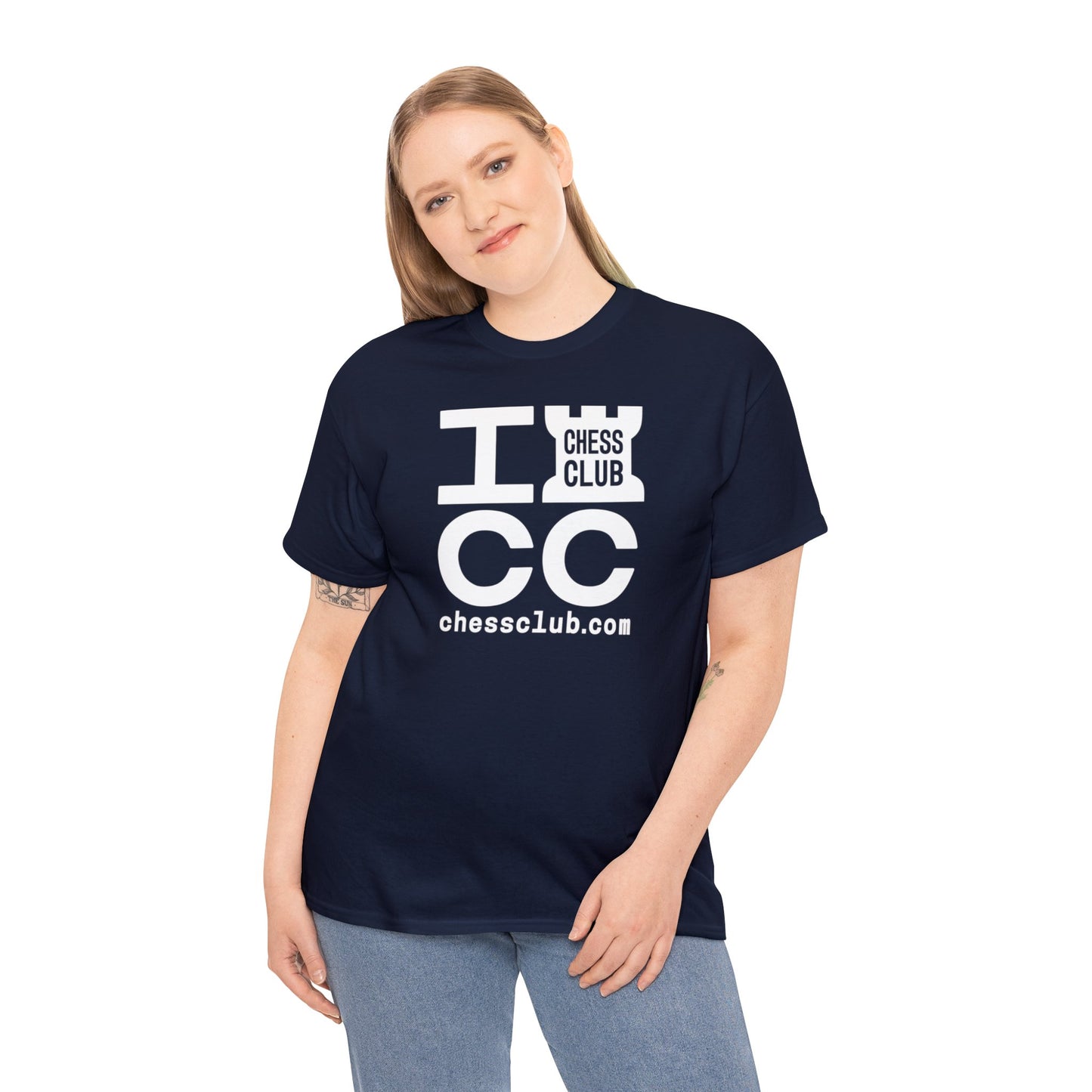 ICC Heavy Cotton Tee - B/W logo
