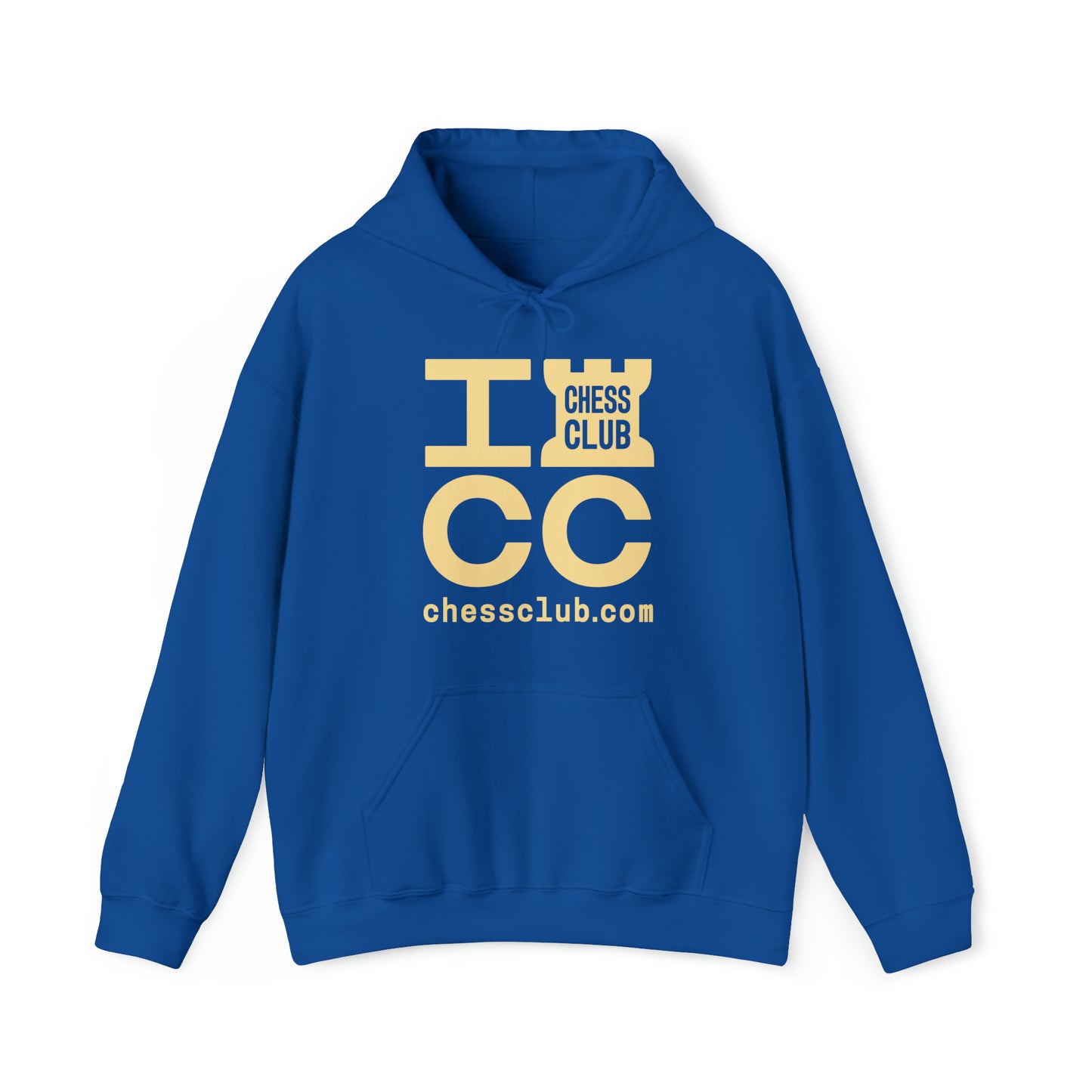ICC Heavy Blend™ Hooded Sweatshirt - Yellow logo
