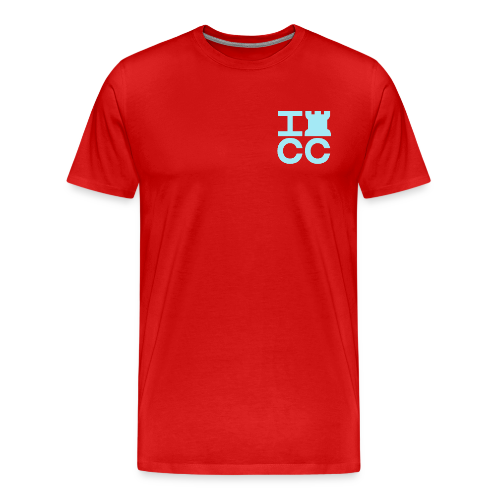 Men's Premium Organic T-shirt - red