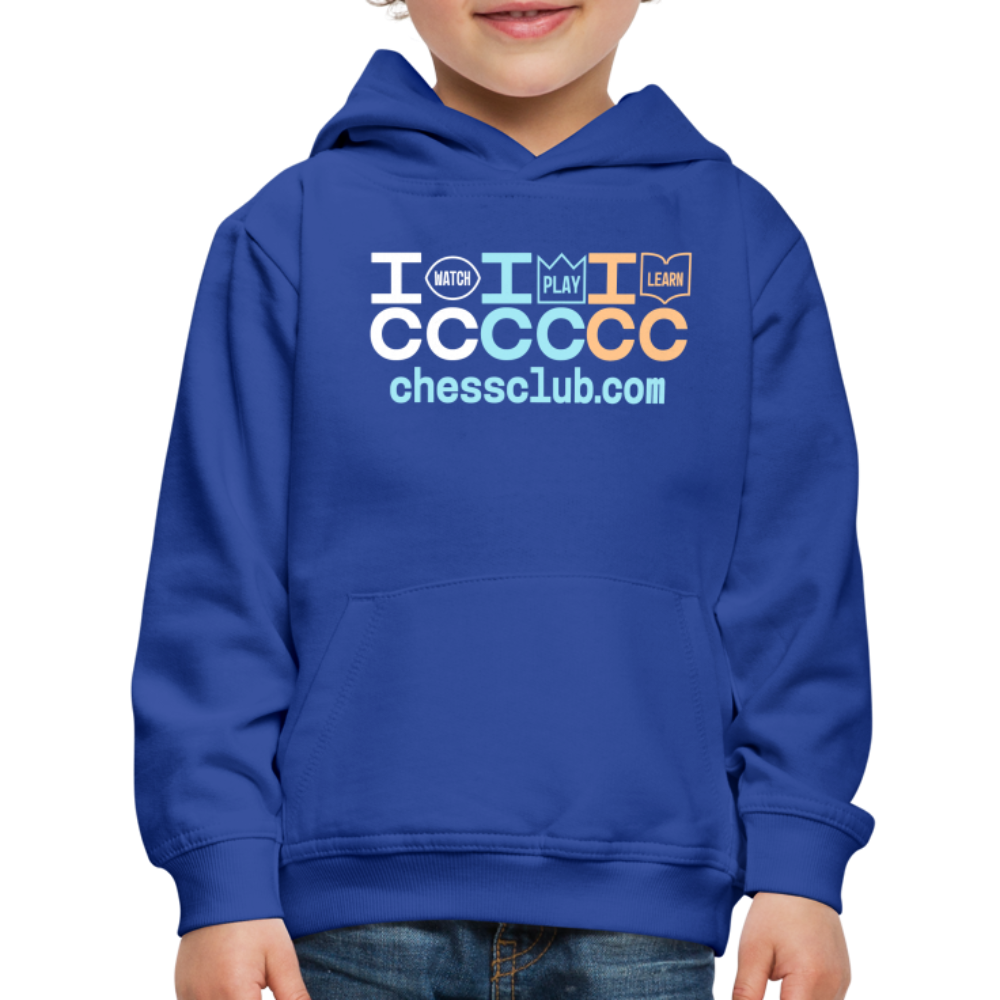 ICC Watch Play Learn Kids‘ Premium Hoodie - royal blue