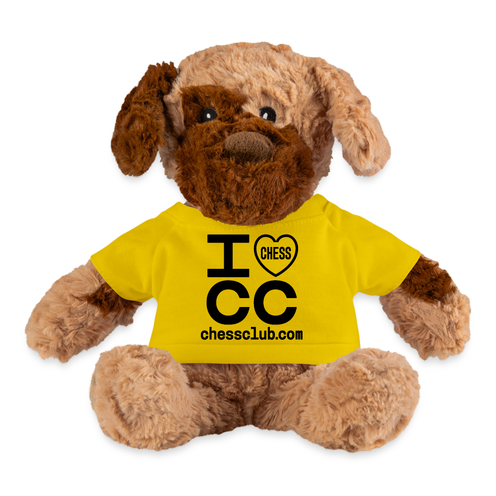 Dog Stuffed Animal - yellow