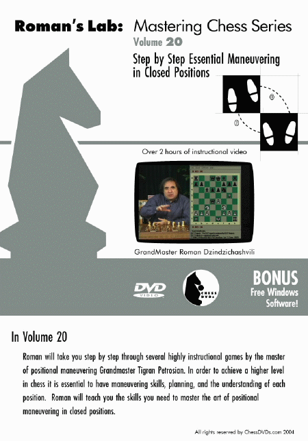 Roman's Lab Vol 20: Step-by-Step Manoeuvring in Closed Positions (over 2h)