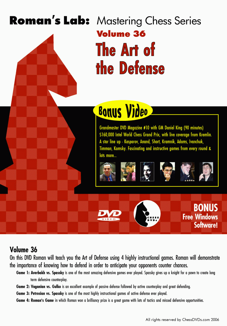 Roman's Lab Vol 36: The Art of Defence (over 1h)