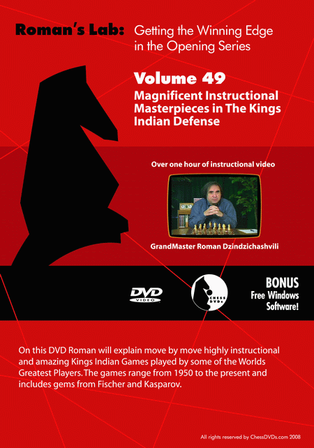 Roman's Lab Vol 49: Magnificent Instructional Masterpieces in The King's Indian Defense (over 1h)