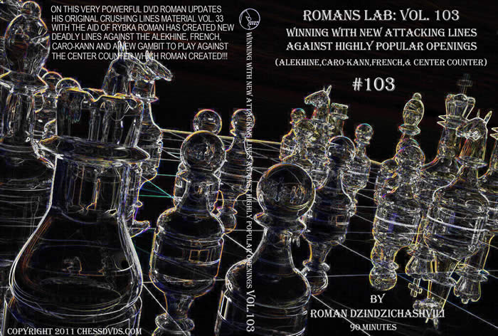Roman's Lab Vol 103: Winning with new attacking lines against popular openings