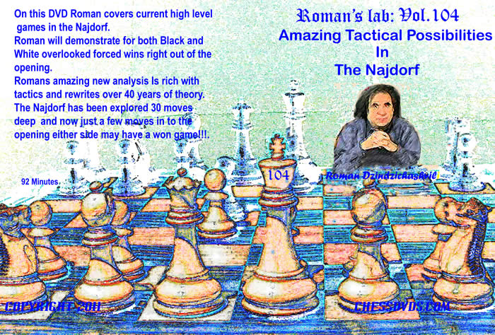 Roman's Lab Vol 104: Amazing Tactical Possibilities in The Najdorf
