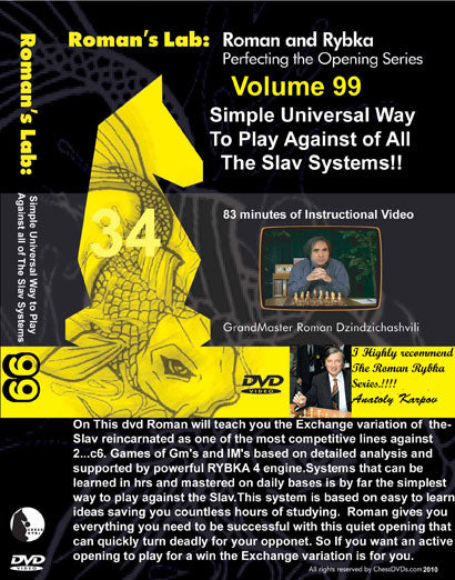 Roman's Lab Vol 99: Universal Way Against the Slav Systems
