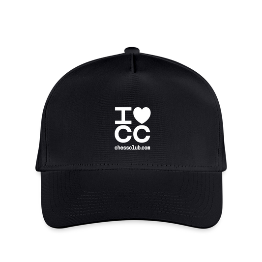 I Heart ICC Kid's Baseball Cap - black