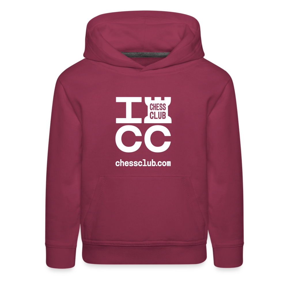 ICC Brand Kids‘ Premium Hoodie - burgundy