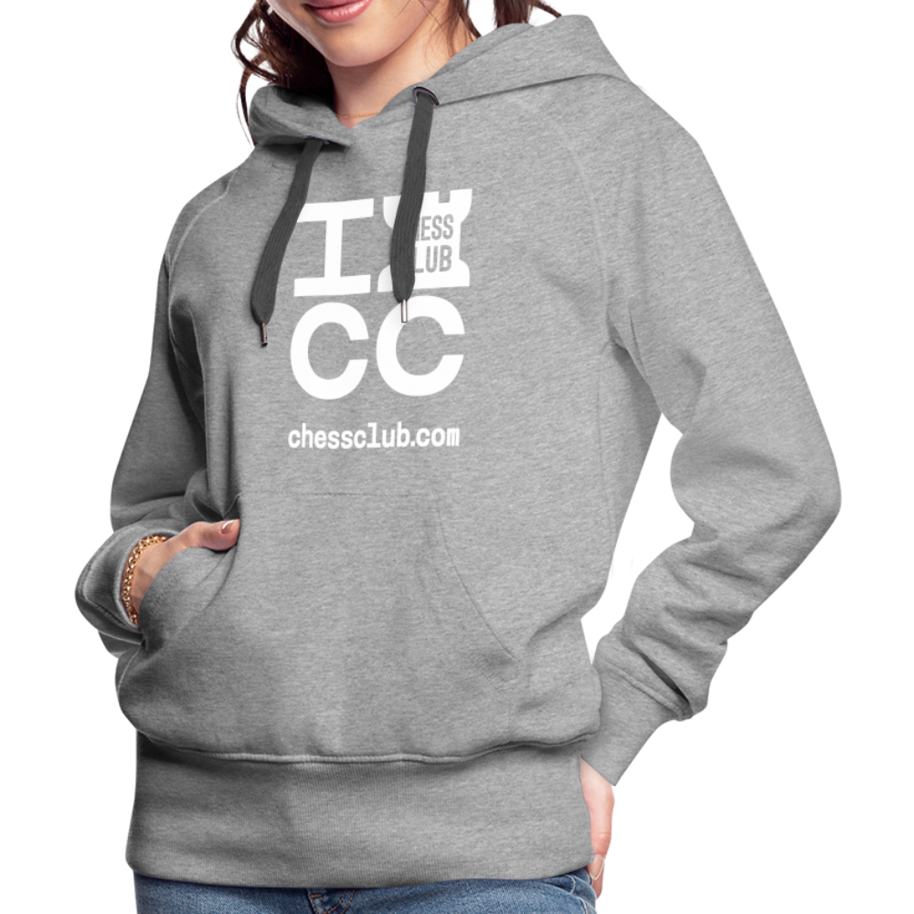 ICC Brand Women’s Premium Hoodie - heather grey