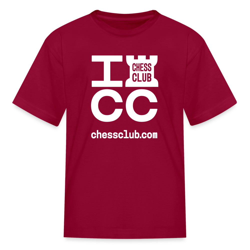 ICC Brand Kids' T-Shirt - dark red