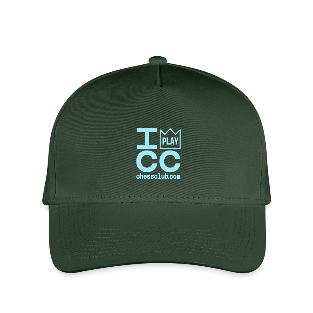 I Play ICC Kid's Baseball Cap - forest green