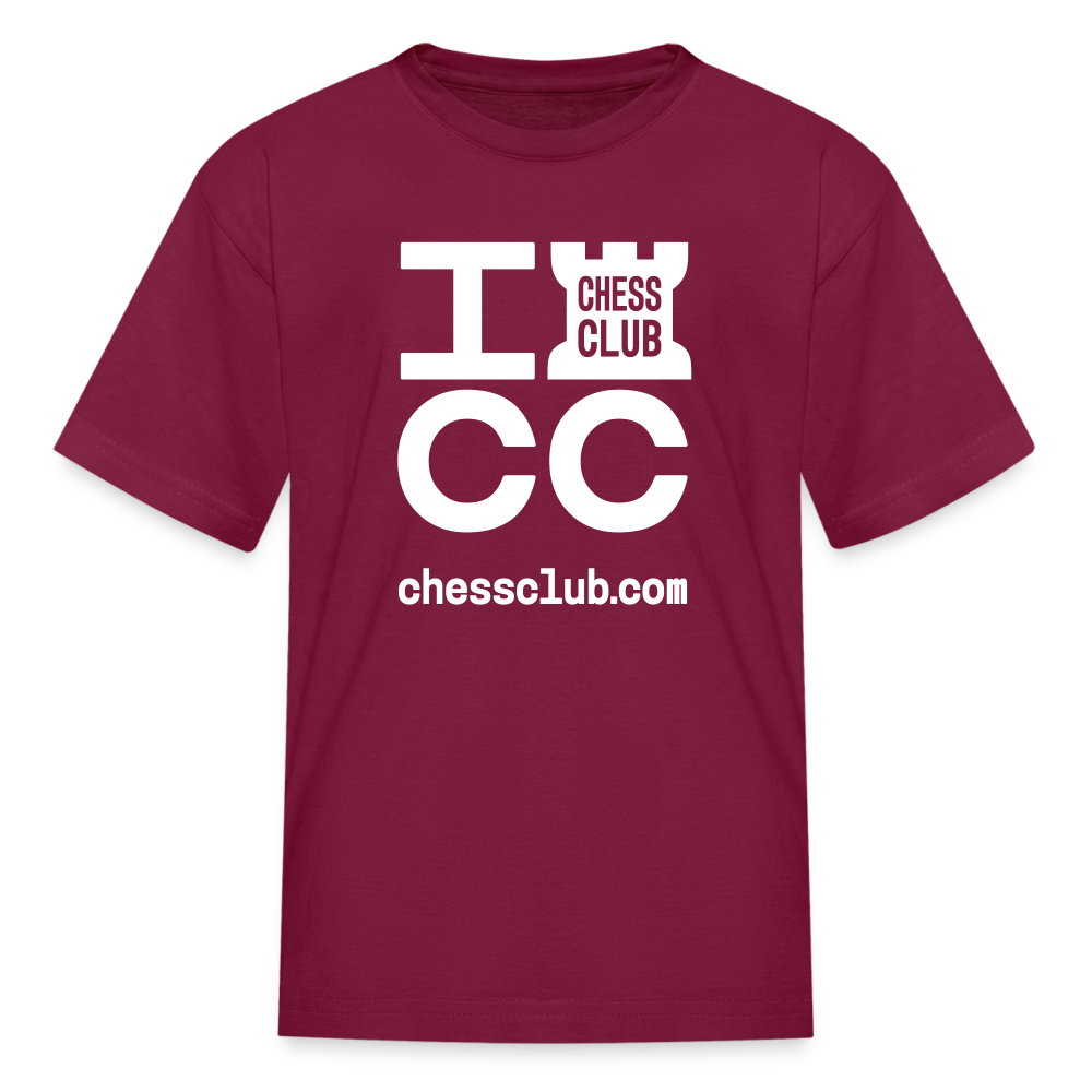 ICC Brand Kids' T-Shirt - burgundy