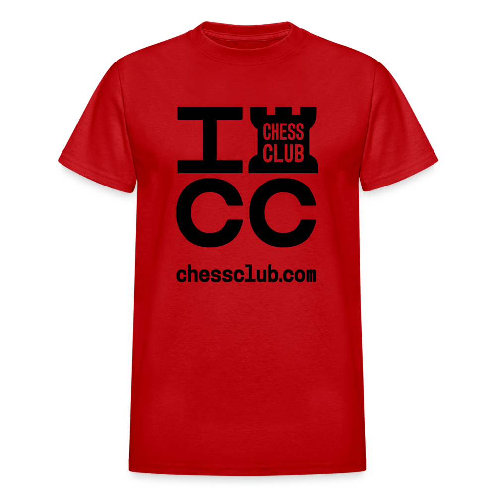 ICC Brand Ultra Cotton Adult T-Shirt - red