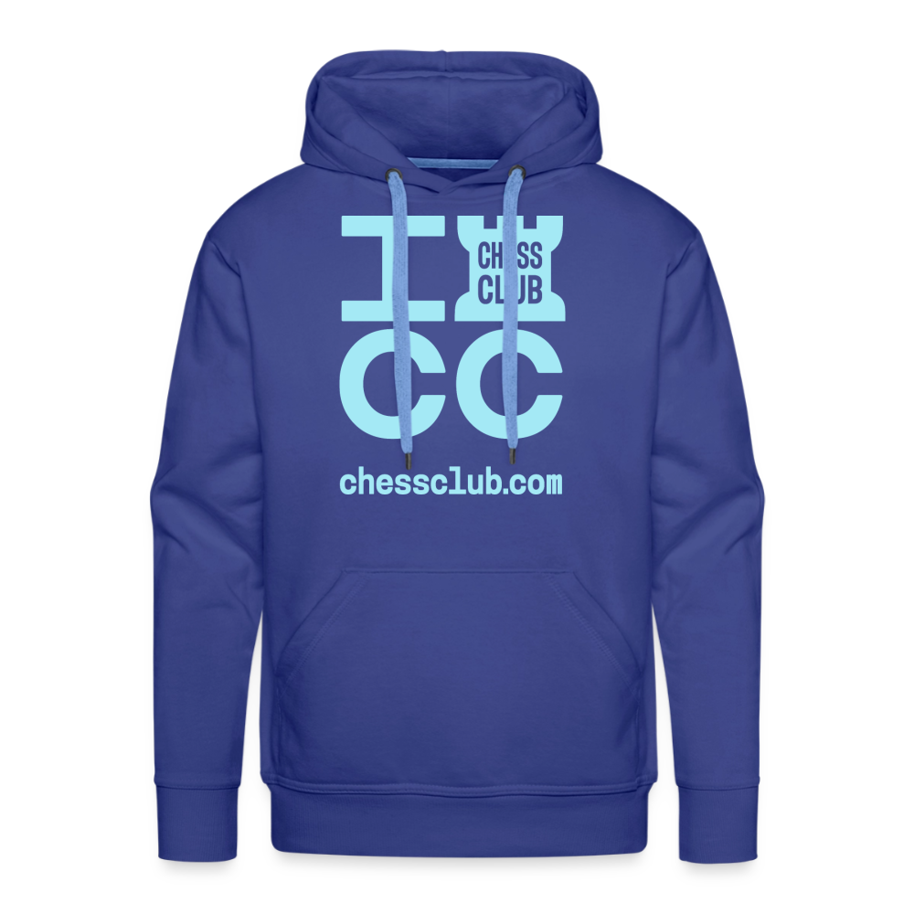 ICC Brand Blue Logo Men’s Premium Hoodie - royal blue