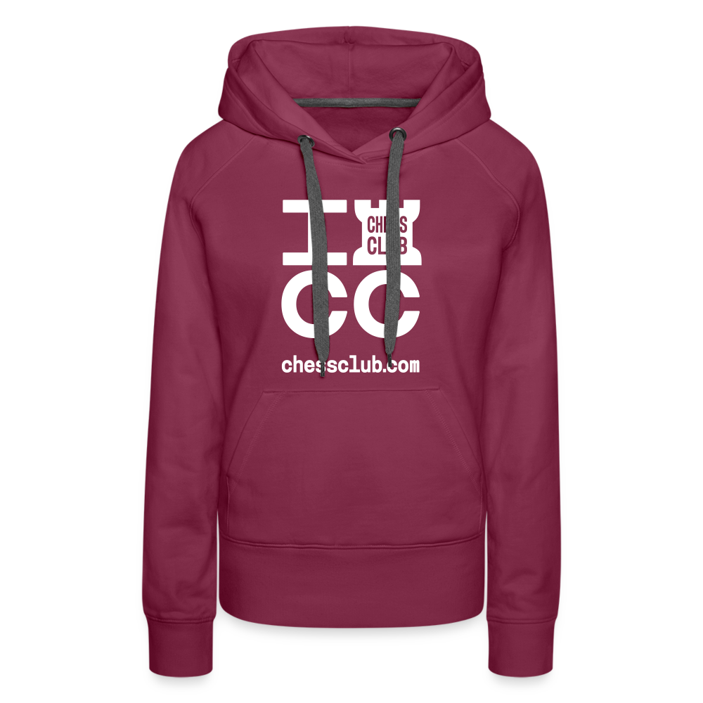 ICC Brand Women’s Premium Hoodie - burgundy