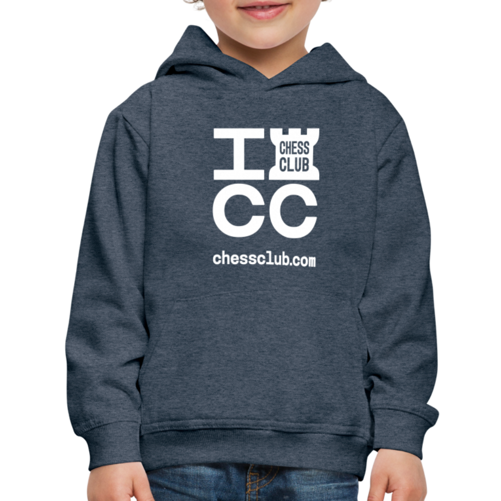 ICC Brand Kids‘ Premium Hoodie - heather denim