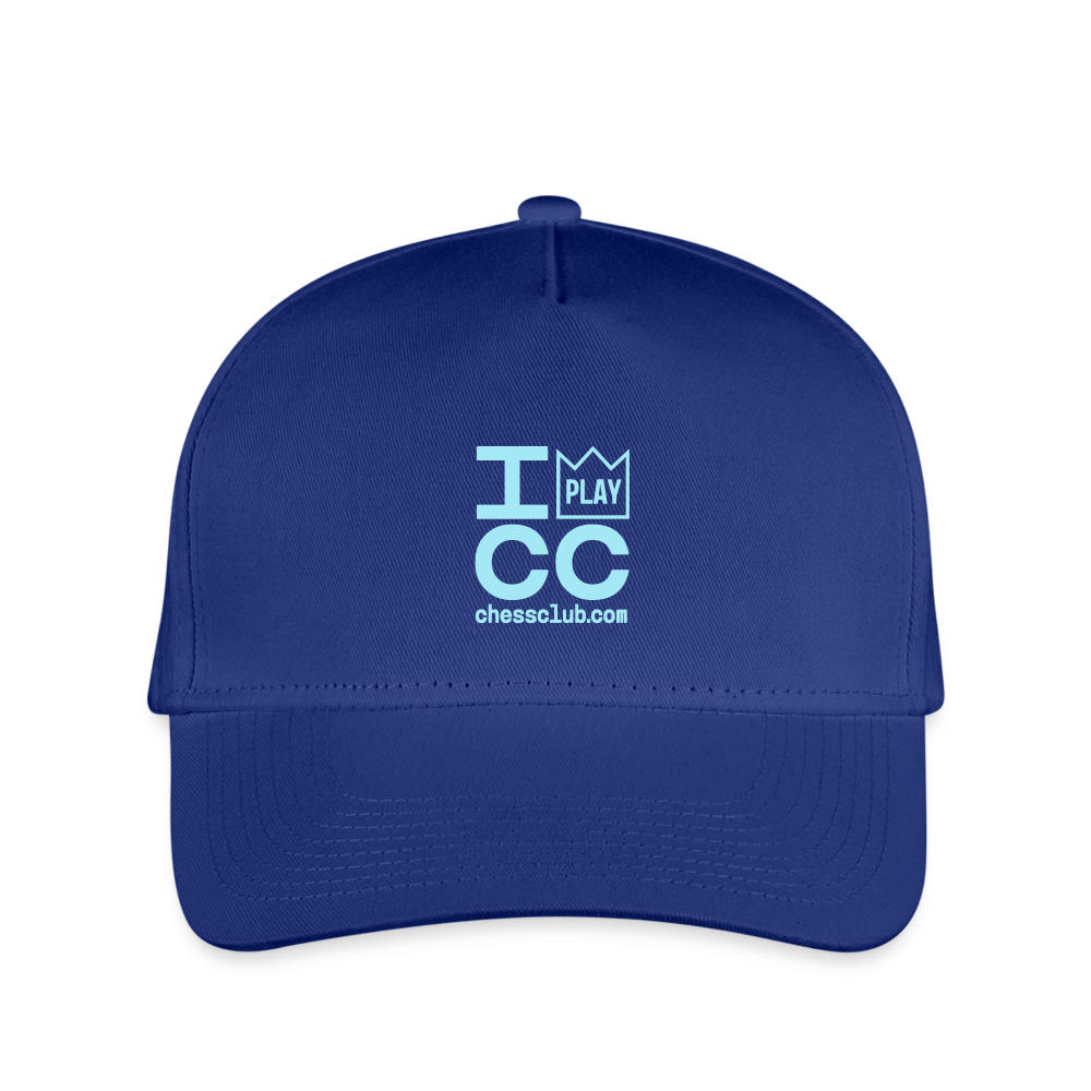 I Play ICC Kid's Baseball Cap - royal blue