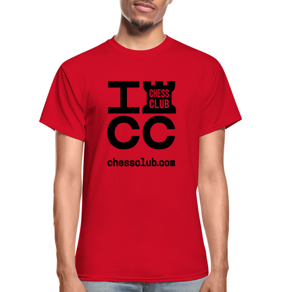 ICC Brand Ultra Cotton Adult T-Shirt - red