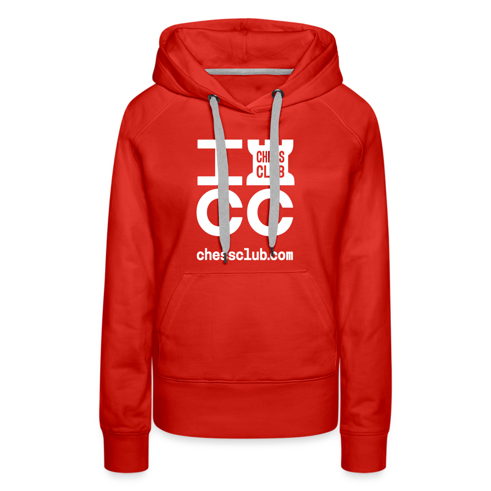 ICC Brand Women’s Premium Hoodie - red