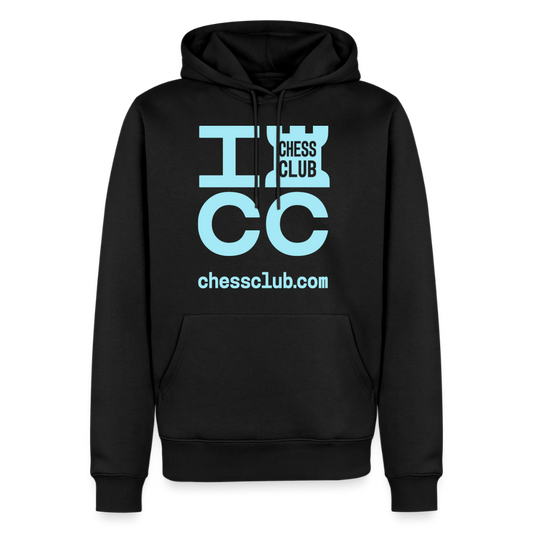 ICC Brand Blue Logo Men’s Premium Hoodie - black