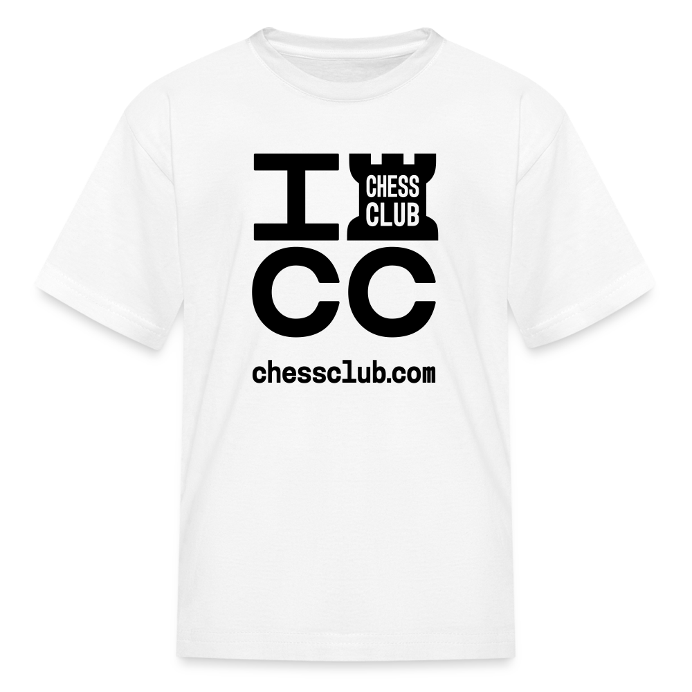 ICC Brand Kids' T-Shirt - white