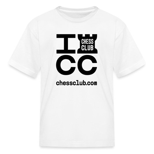 ICC Brand Kids' T-Shirt - white