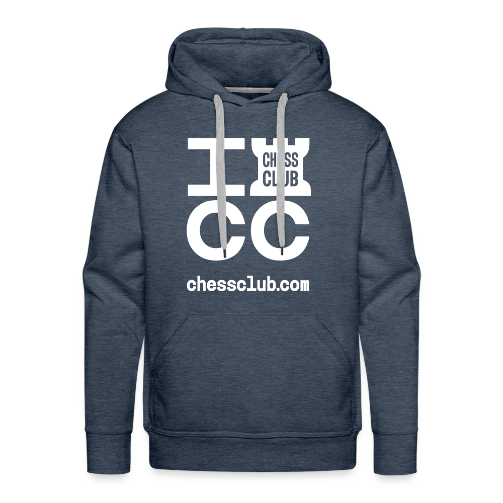 ICC Brand Men’s Premium Hoodie - heather denim