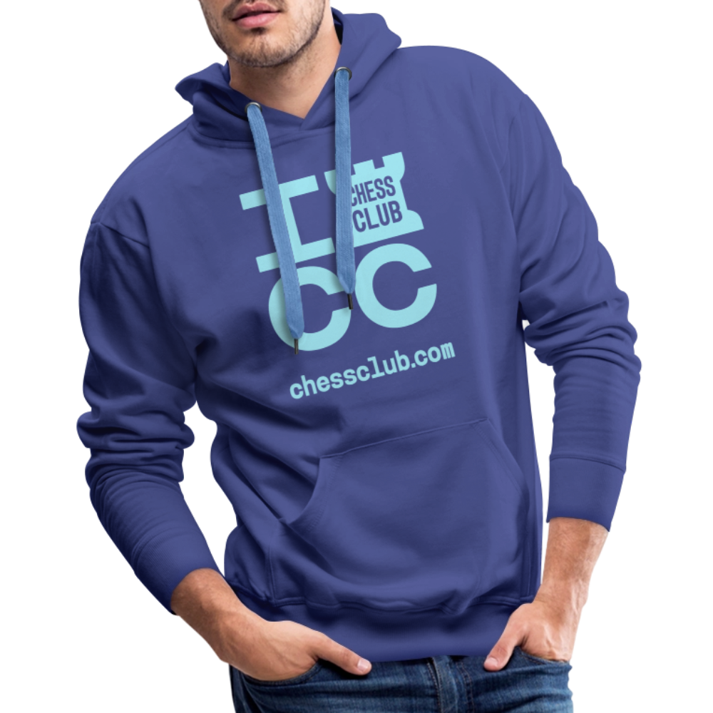 ICC Brand Blue Logo Men’s Premium Hoodie - royal blue