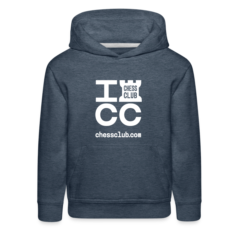 ICC Brand Kids‘ Premium Hoodie - heather denim