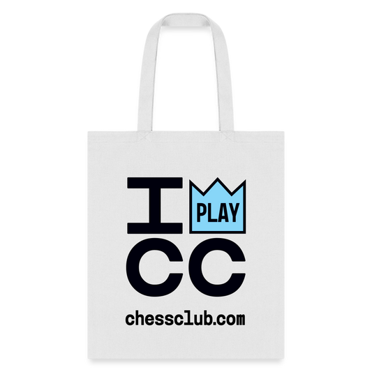 I Play ICC Tote Bag - white