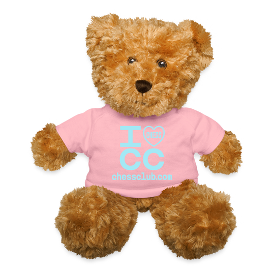 Teddy Bear Stuffed Animal - petal pink