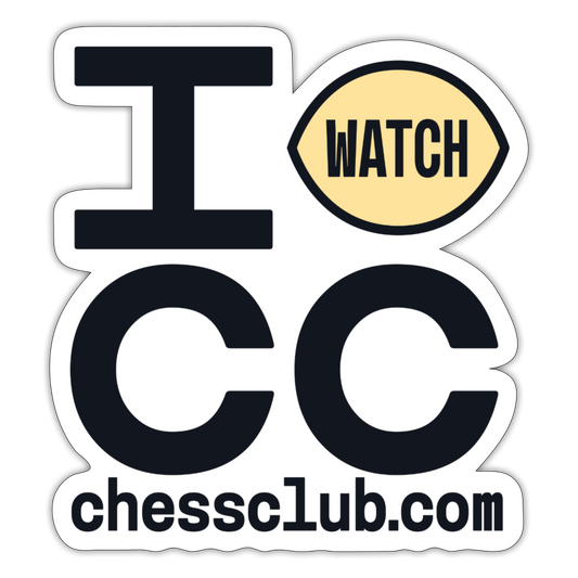 I Watch ICC Sticker - white matte