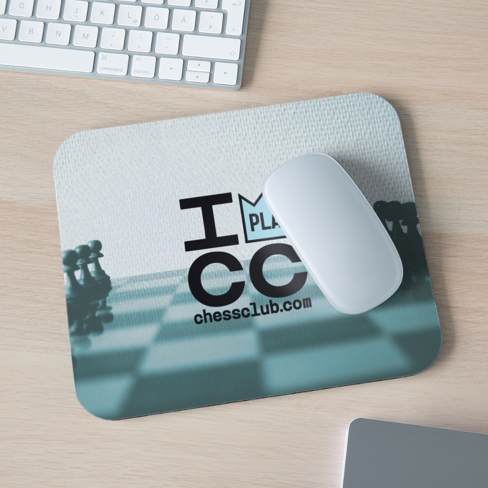 I Play ICC Mouse pad - white