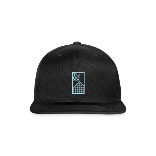 ICC Snapback Baseball Cap - black