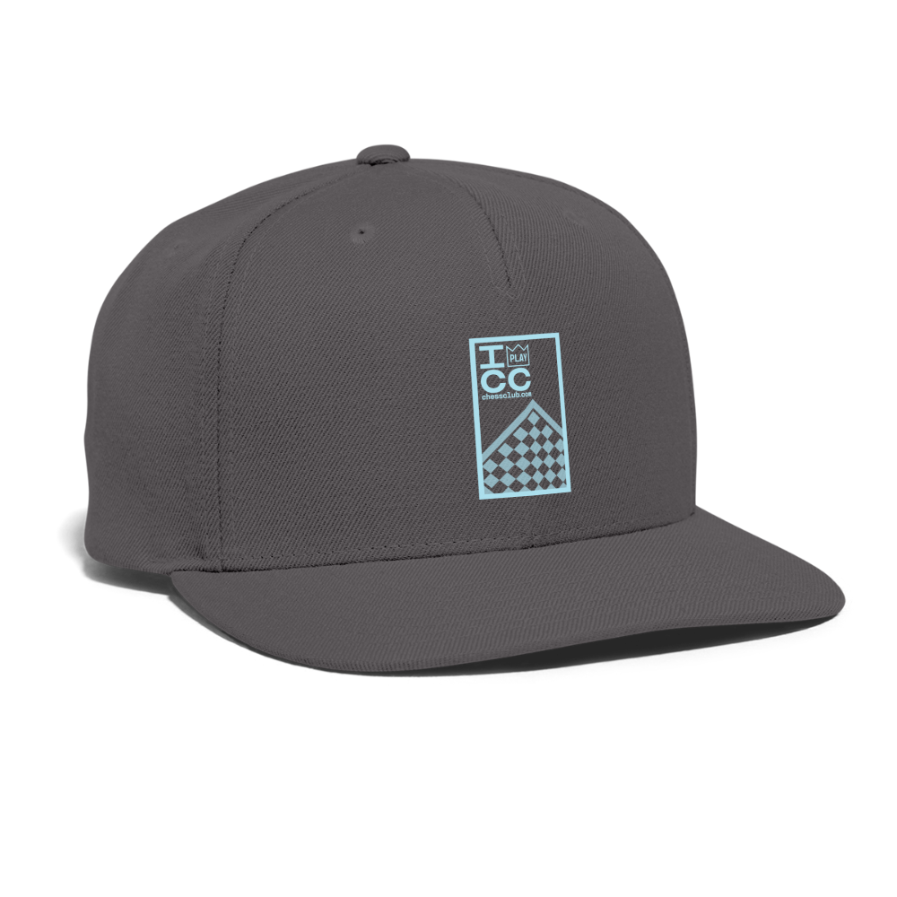 ICC Snapback Baseball Cap - dark grey